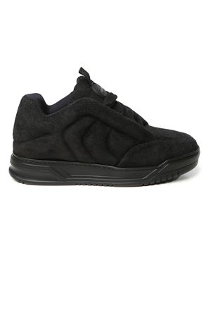 Sneaker in pelle scamosciata nera THOMAS NICOLL | 510CAMOSCIONERO